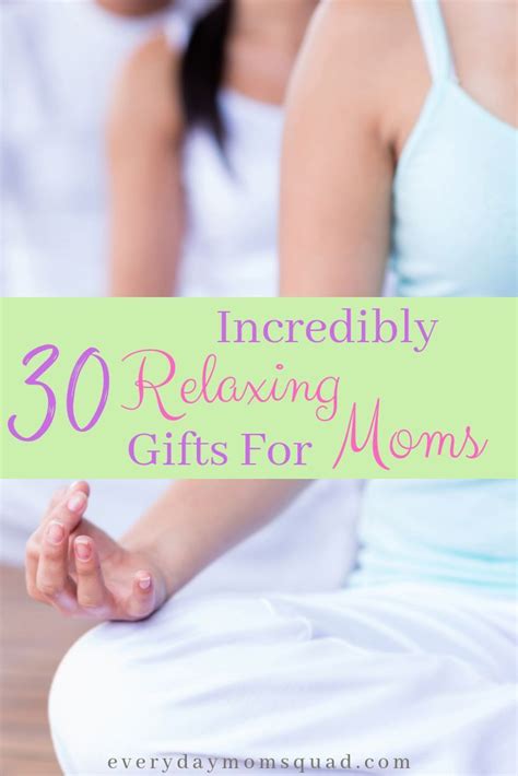 relaxation gifts for mom